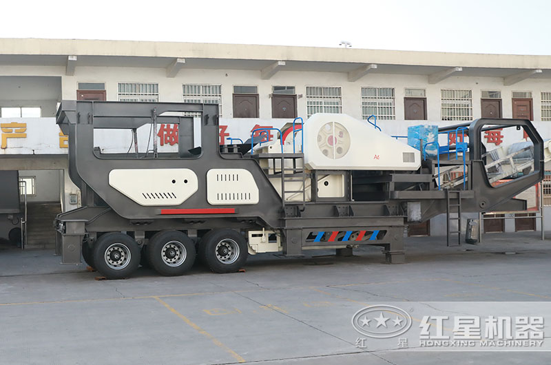移動式建筑廢料粉碎機圖片