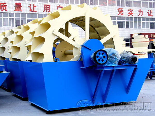 河卵石洗砂機