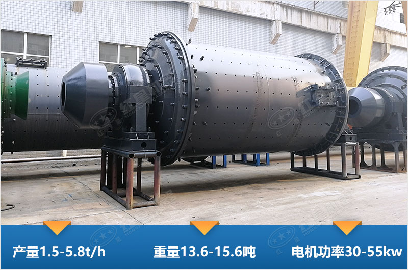 1.2米球磨機參數