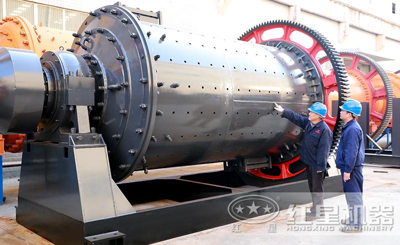 紅星1000噸大型球磨機展示