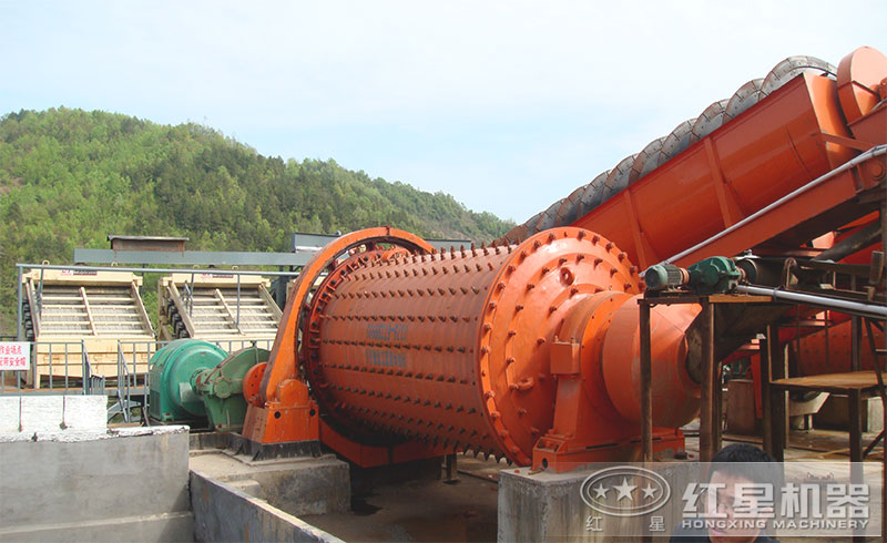 尾礦處理作業現場