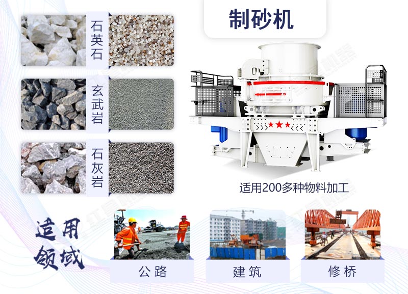 制砂機粉碎石頭效果好