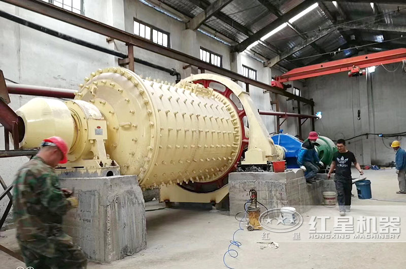 球磨機現場